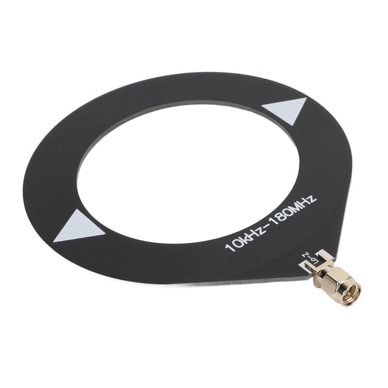 Loop Antenna: 10kHz‑180MHz Wide Frequency Range, Stable Signal, Portable Donut Antenna - PCB Material, Easy Install, SMA Male Interface for Outdoor Camping & Field Activities - Image 5