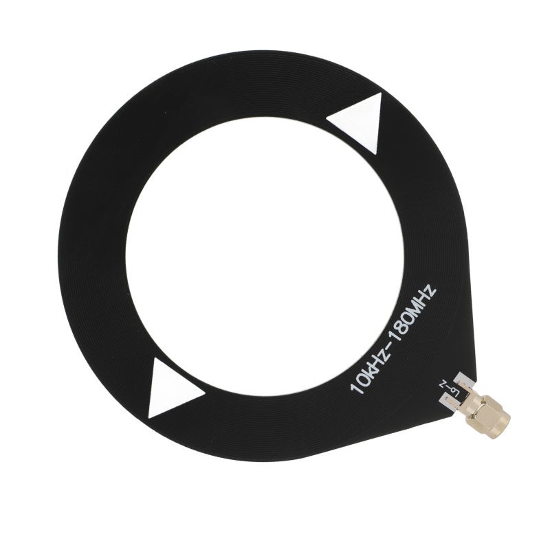 Loop Antenna: 10kHz‑180MHz Wide Frequency Range, Stable Signal, Portable Donut Antenna - PCB Material, Easy Install, SMA Male Interface for Outdoor Camping & Field Activities - Image 1
