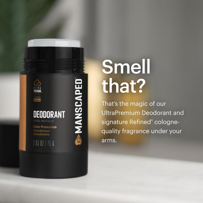 manscaped مزيل العرق الفاخر من مانسكيبيد®، تركيبة خالية من الألمنيوم، ناعمة ومريحة مع عطر بجودة الكولونيا لحماية تحت الإبط من الروائح، 2.65 أونصة (عبوة واحدة) - Image 4