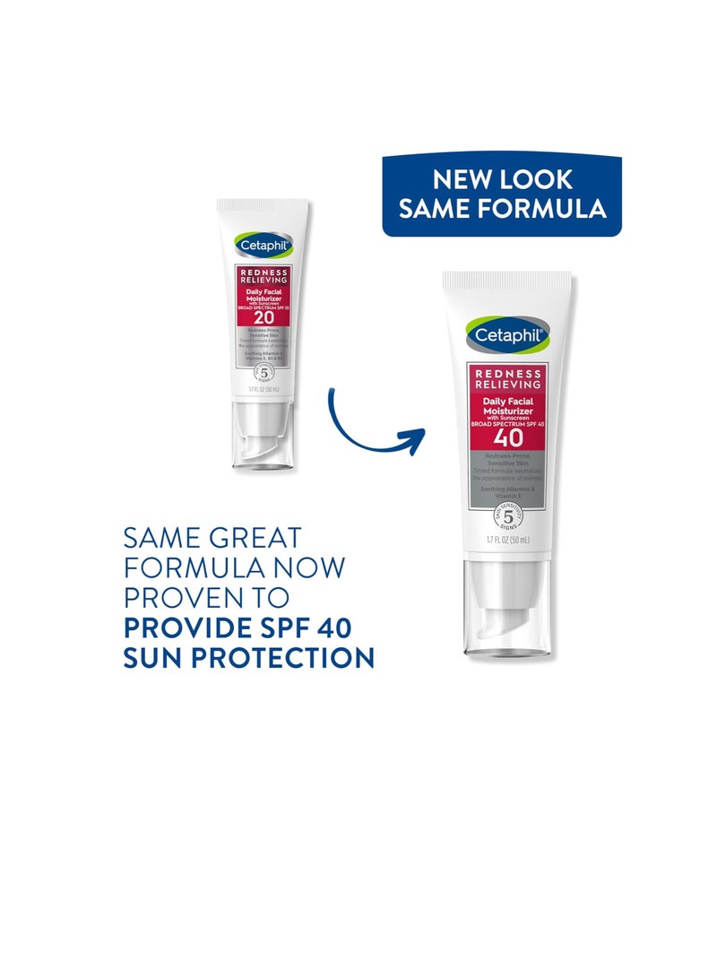 سيتا فورم مرطب يومي للوجه مع تخفيف الاحمرار عامل الحماية من الشمس 20 SPF لون محايد 50 مل من سيتافيل - Image 2