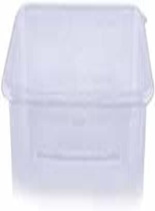 Pack of 25 KRNO Premium Clear Rectangular Food Containers with Lids – Disposable Plastic Meal Prep Boxes Stackable Leak-Proof Takeout Containers for Restaurants, Catering, and Delivery Medium 600ml