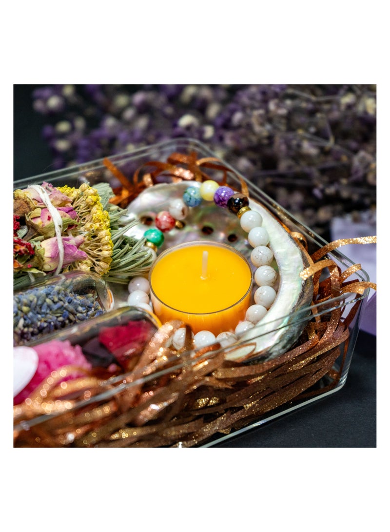   صوفيا طبيعة مجموعة حمام سيرينيتي سبا إكسبيرينس، مجموعة أدوات للاسترخاء والعافية المثالية لتجربة سبا منزلية - Image 4