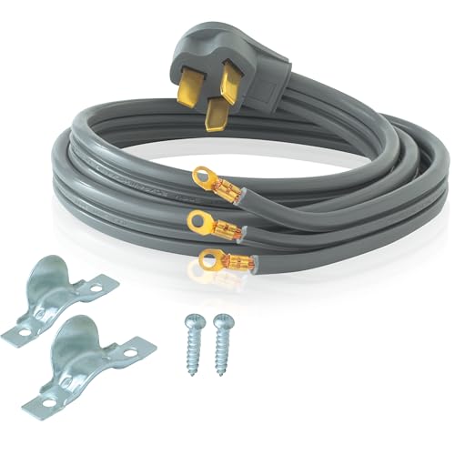 Eastman 5 Feet Electric Range Cord, 50 Amps 3-Prong Wire, 61242 - Image 1