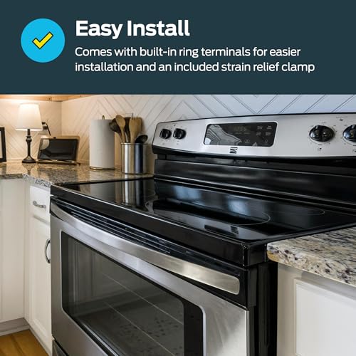 Eastman 5 Feet Electric Range Cord, 50 Amps 3-Prong Wire, 61242 - Image 4