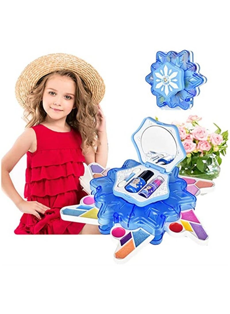 NIBEMINENT Kids Makeup Kit for Girl, Real Washable Set - Image 1