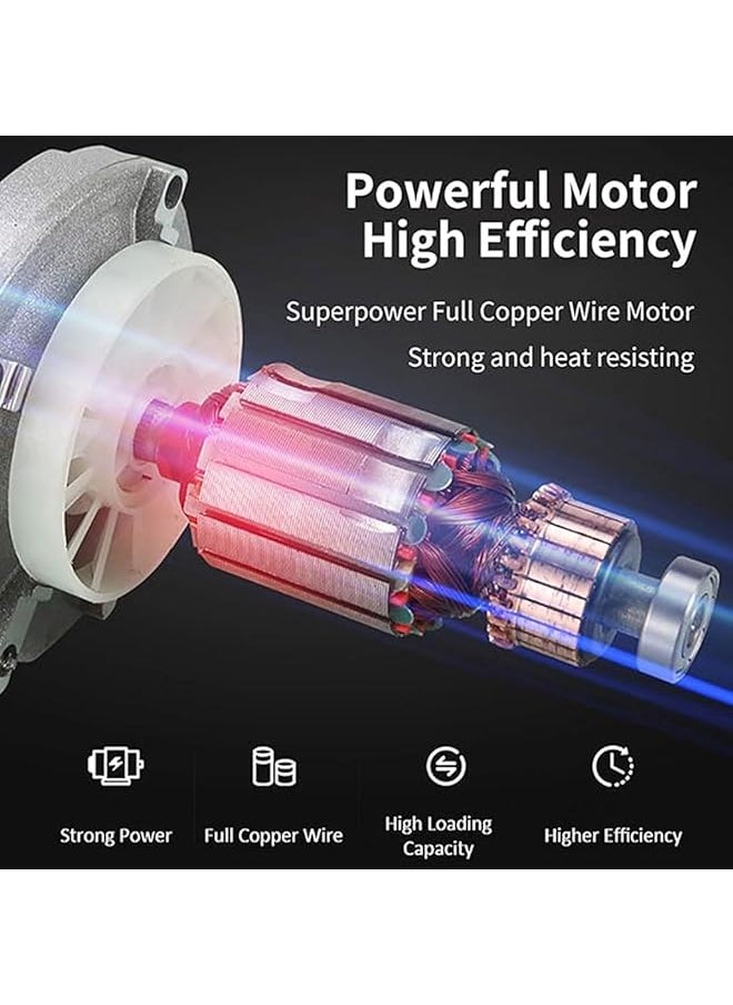 erorex - 220V 2 Handheld Electric Mixer Electric Cement Mixer Stirrer 50 60Hz 6 Speed Adjustable Suitable For Different Occasions Meet Your Diversifying Needs. Nl Sa 000646 - Image 1