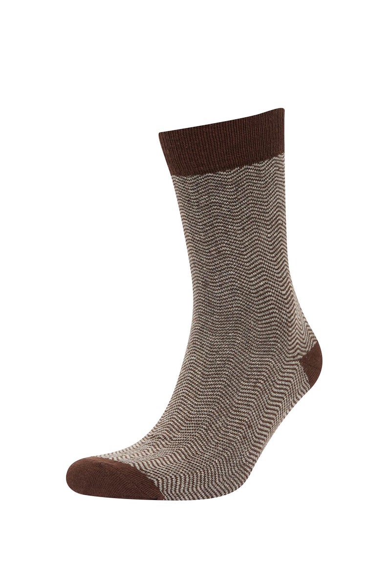 DeFacto Man Man 3 Piece Cotton Long Socks - Image 3