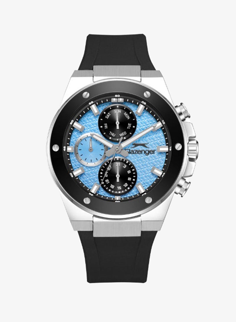 Slazenger Men's Silicone Multifunction Watch SL.9.2557.2.01 - 44 mm - Image 1