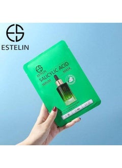 ESTELIN Salicylic acid pore refining serum mask 10pcs 25ml  - Image 4
