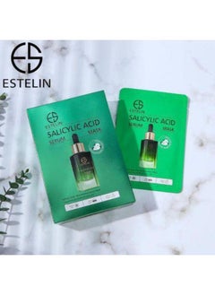 ESTELIN Salicylic acid pore refining serum mask 10pcs 25ml  - Image 2