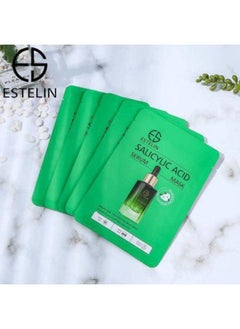 ESTELIN Salicylic acid pore refining serum mask 10pcs 25ml  - Image 3