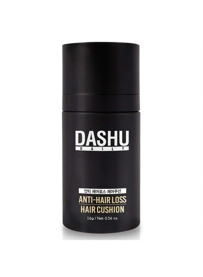 Dashu Daily Anti-Hair Loss Hair Cushion Natural Brown .56oz – Thick & Full Looking Hair, Safe from Sweating & Raining - Image 1