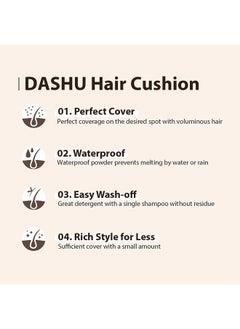 Daily Anti-Hair Loss Hair Cushion Natural Brown .56oz – Thick & Full Looking Hair, Safe from Sweating & Raining - pzsku/ZD0FCBA2AC2093EBC7340Z/45/_/1684056908/8ca18fb5-8952-416f-a314-68b9e32dbc44