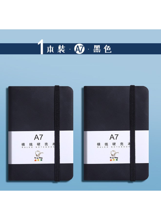 Kaba Bear Student Mini Simple Notepad A7 Portable Flap Pocket Pants Notebook Office Small A6 Notebook Portable Diary Notebook - Image 1