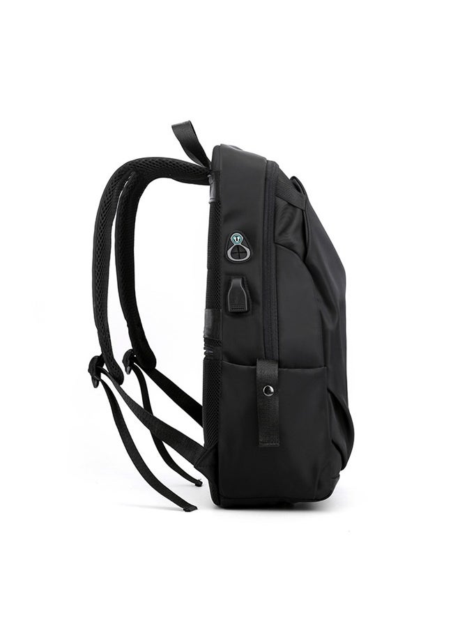 yongsheng Multipurpose Backpack Black, Casual Bag for Men Fashionable Outdoor Bag Popular Travel Bag Casual Large Capacity  - Image 3