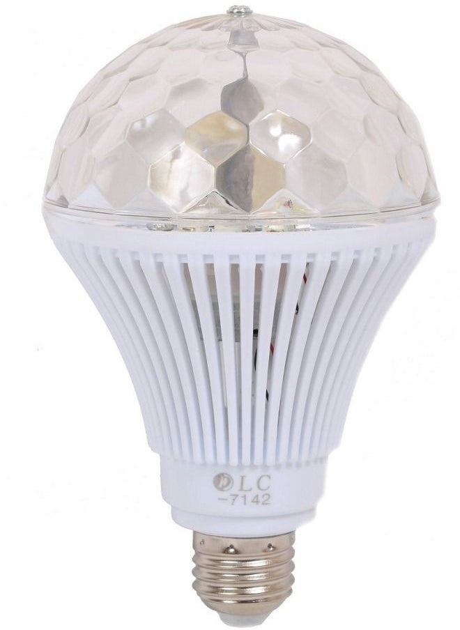 Generic - Disco Light Bulb Rotating LED Party Strobe for Parties 6W RGB Multi Crystal Ball Decor Birthday - Image 1