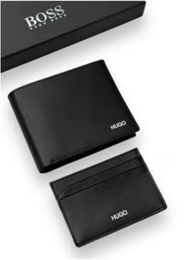 Hugo Boss Wallet & Card Holder Set
