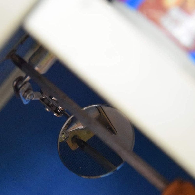 HARDK Inspection Mirror Magnetic Base - 2.16 in. Swivel Angle Ball Joint Antenna Mirror Arc MIG Spot Welding Equipment Inspection Tools - Image 2