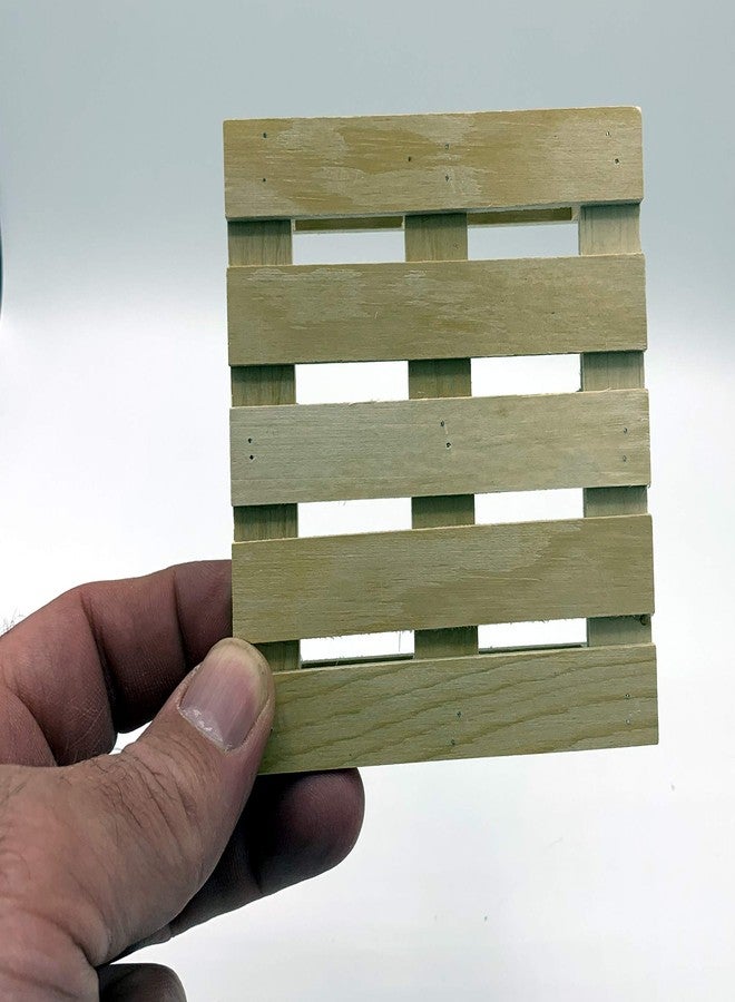 كرييتف هوبيز مجموعة من 6 قواعد أكواب خشبية صغيرة من كرييتف هوبيز للمشروبات الساخنة والباردة، مكعبات بناء صغيرة للتكديس، أعمال يدوية، 4 بوصات × 4 بوصات × 11/16 بوصة - Image 5