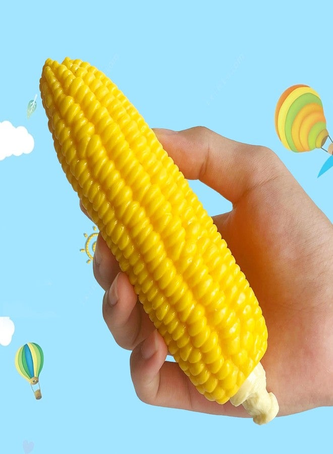 funnysquee Corn Squishies Stress Relief Novelty Toy Soft Scented Simulation Corns Squeeze Toys Cute Birthday Gift for Kids (Corn) - Image 2