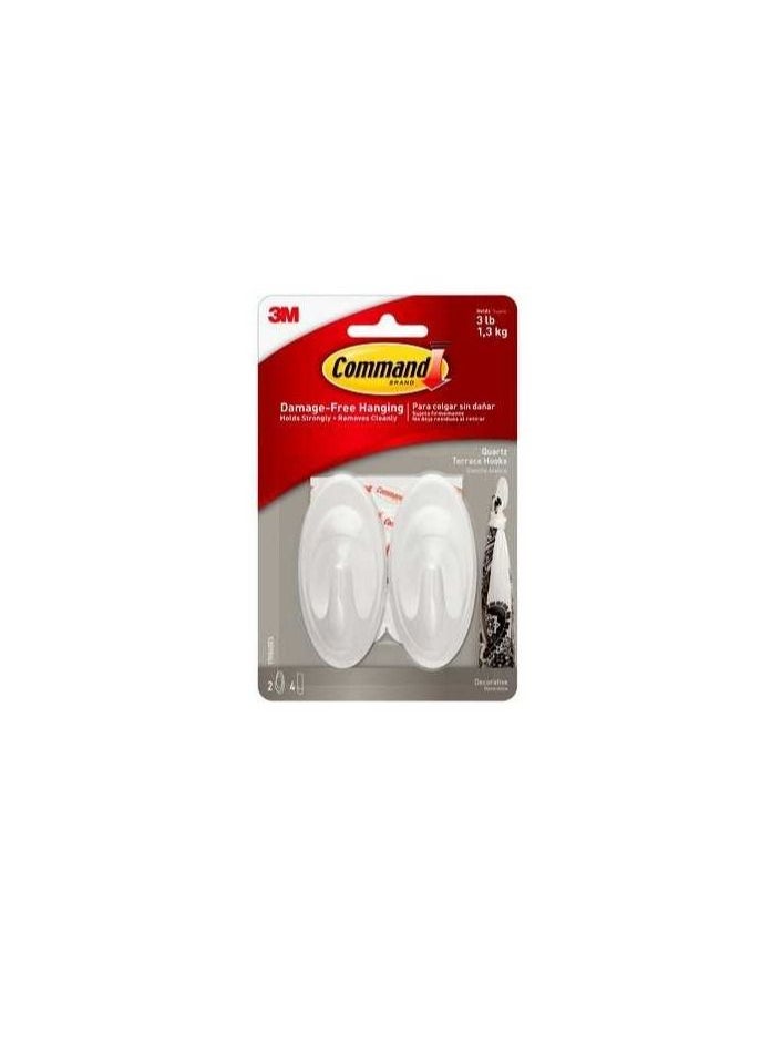 3M - Command Quartz Terrace Hooks - Image 1