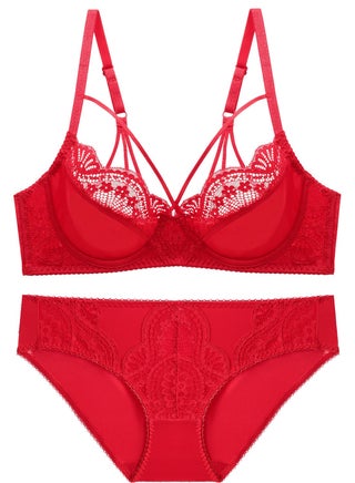 Breathable Ultra Thin Cup Lace Bra And Panty Set Red - pzsku/ZD0FD7BCBD2CC42AE0C81Z/45/_/1728474178/698e037e-dd24-4d57-a7f3-f2d061c53b37
