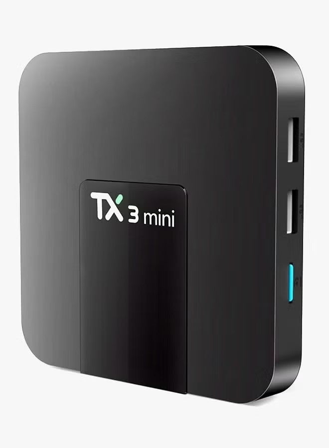 TX3 Mini Android 7.1 TV Box | Wi-Fi Streaming Media Player with HD 4K Video | Smart TV Box with Android OS | Compact & Portable - TX3 Mini Black - Image 2