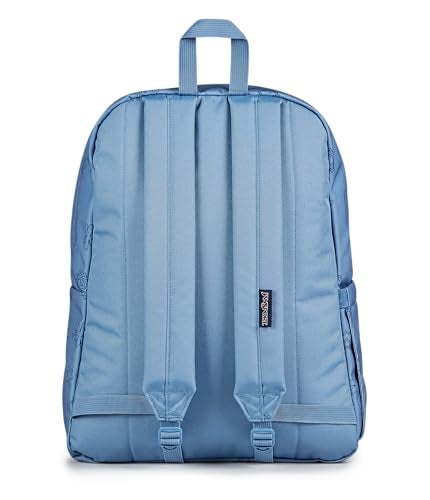 JanSport SuperBreak Plus Backpack with Padded 15-inch Laptop Sleeve and Integrated Bottle Pocket - Spacious and Durable Daypack for Work and Travel - Sunny Sketches Blue - Image 2