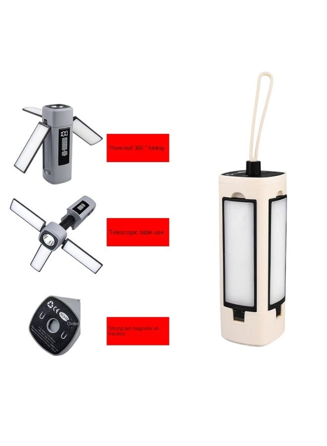 Outdoor Multifunctional Rechargeable Telescopic Folding Camping Light Tent Light Camping Lantern - Image 1