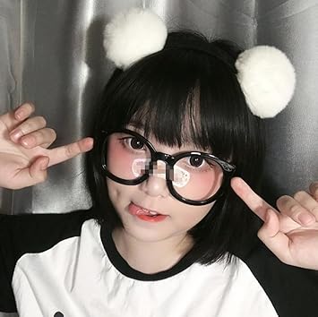 TOPWEL 3PCS Fluffy Pom Pom Headbands PomBall Hairbands Animal Ears Double PomHeadband Hair Loops Hair Accessories for Halloween Christmas Birthday Party BlackWhitePink - Image 3