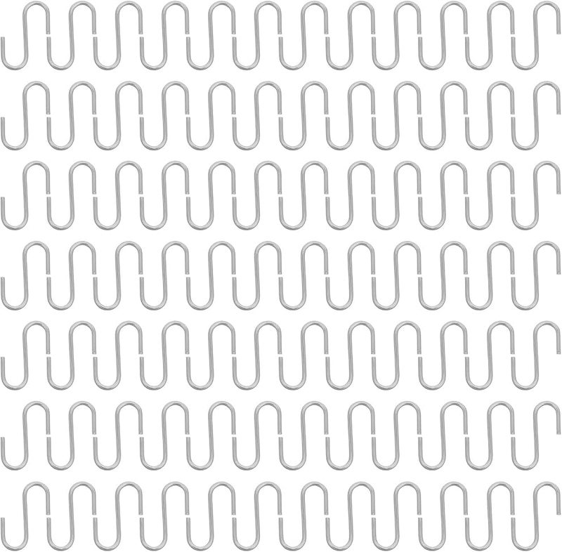 Mini S Hooks 100 Pack Stainless Steel 2 1X1 5X0 1CM For Hanging Ornaments Kitchen Bathroom - Image 1