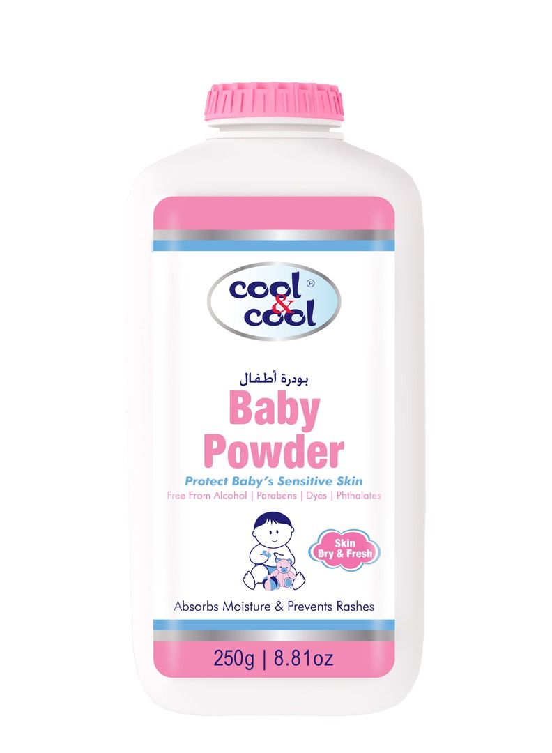 Cool & Cool Baby Powder 250g - Image 1