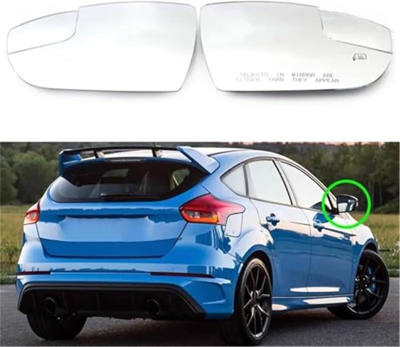 Wivplex Heated Car Rearview Mirror Glass for Focus - Image 3