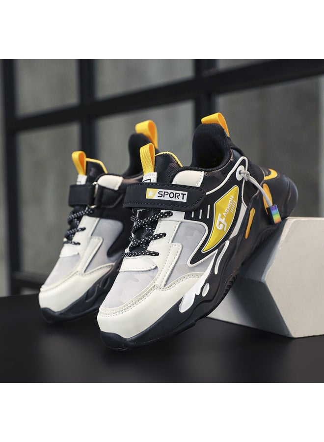 Children's Shoes, Boys' Sports Shoes, Winter Cotton Shoes, Velvet And Thickeneded Boys' Shoes, Running Shoes For Middle-aged And Primary School Students