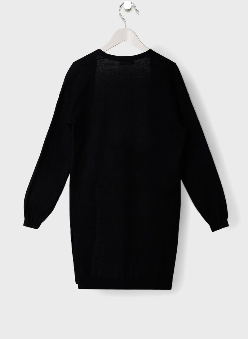 MANGO Kids Longline Cardigan  - Image 2