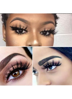 DAODER False Eyelashes Fluffy Faux Mink Lashes 3D Wispy Lashes 7 Pairs Pack Dramatic Long Thick Volume Fake Eye Lash Multipack  - Image 3