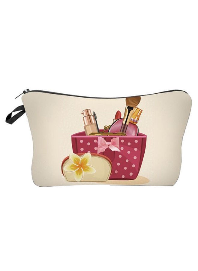 NIBEMINENT 3D Flower Pattern Makeup Bag Multicolour - Image 2