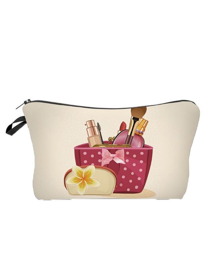 NIBEMINENT 3D Flower Pattern Makeup Bag Multicolour - Image 1