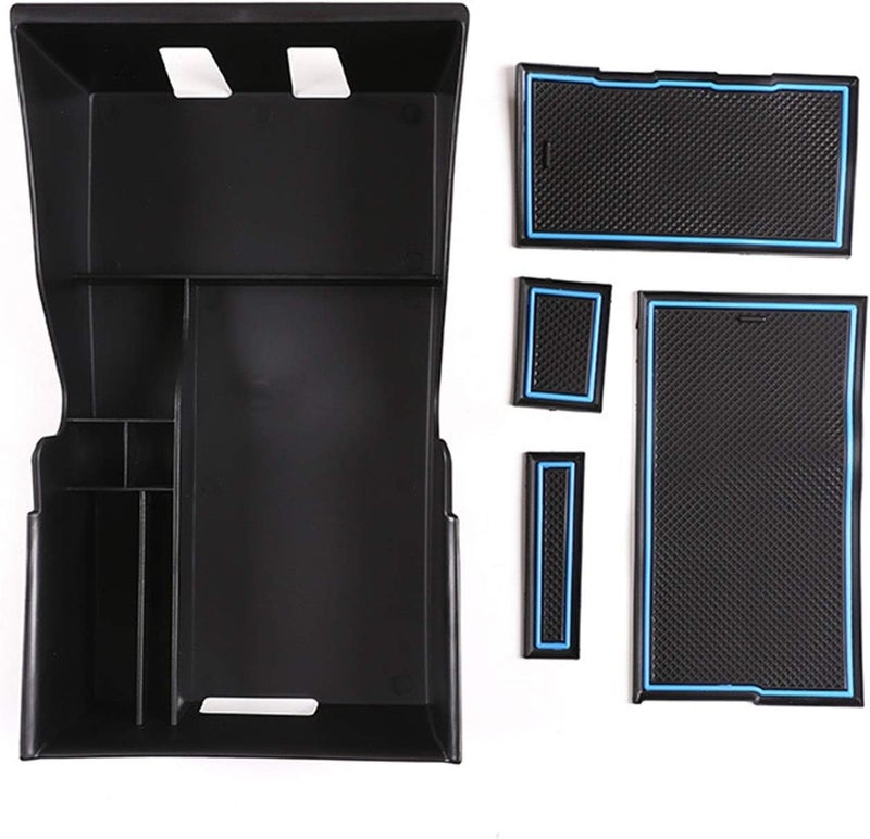 QASULER Console Storage Box for Tesla Model 3 - Image 1