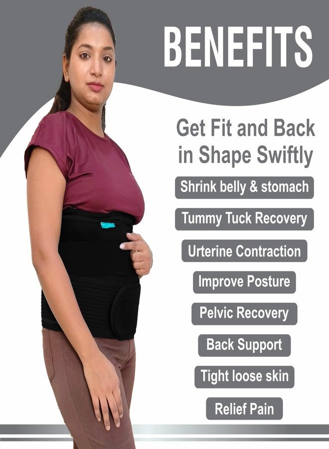 Motherly 3 In 1 Postpartum Belly Band Support Post Pregnancy Abdominal Belt For Women - Image 3