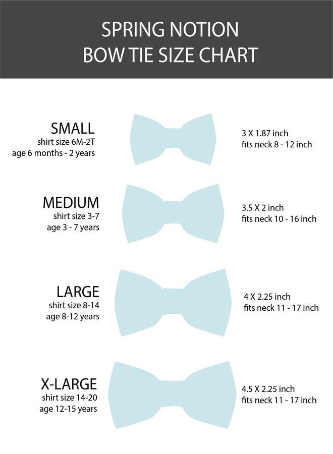 Spring Notion Boy's Tartan Plaid Woven Bow Tie Purple Large - Image 5