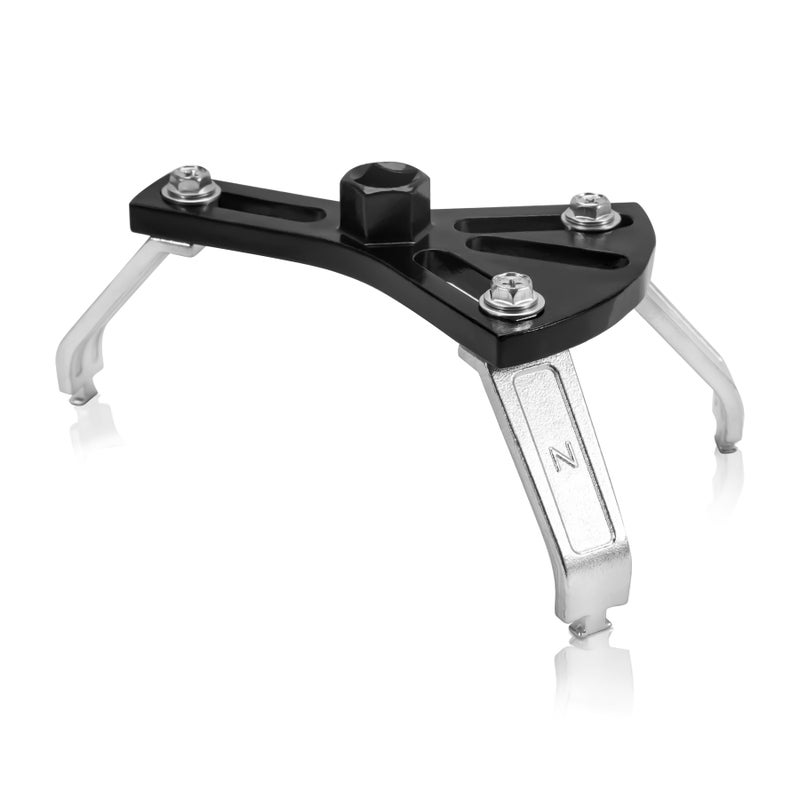 Auprex Universal Fuel Pump Removal Tool  Adjustable Fuel Pump Lock Ring Tool With 3 Arms  5.2  To 7.17  Fuel Lid Tank Cover Collar Ring Removal/Install Tool With 1/2  Ratchet Drive - Image 1
