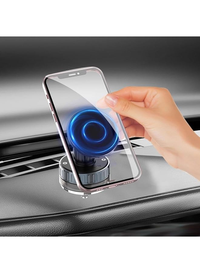KASTWAVE Magnetic Phone Holder, Mount Magnet Phone Holder With 360° Rotation Sucker, 2024 Upgraded Vacuum Ultra Magnetic Phone Holder For Car Kitchen - Image 5