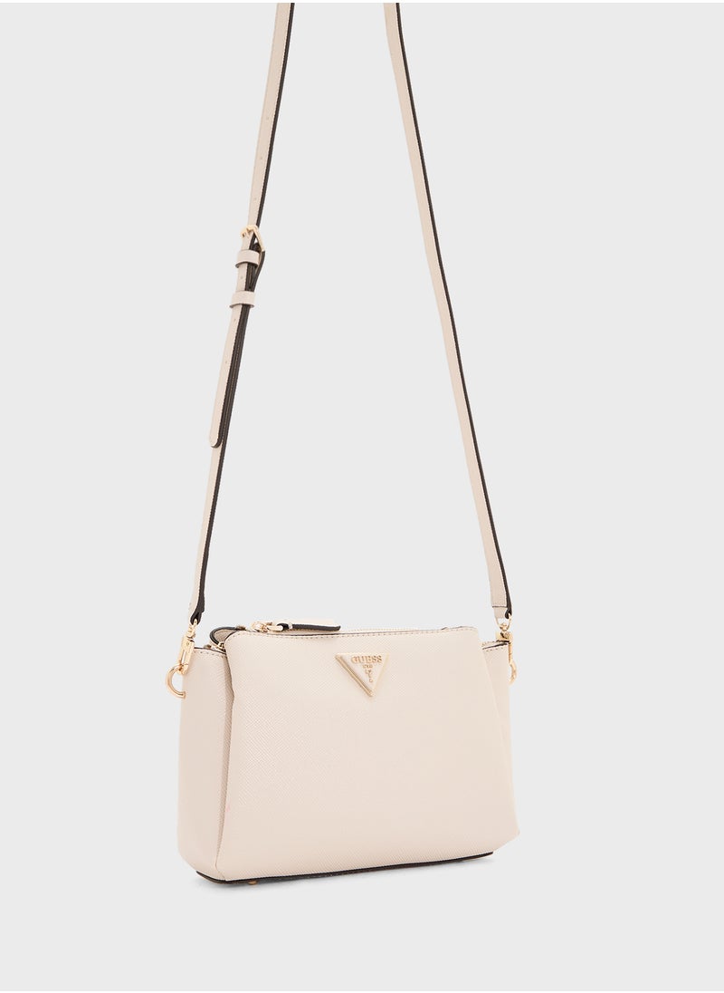GUESS Noelle Tri Compartment Crossbody  - Image 3