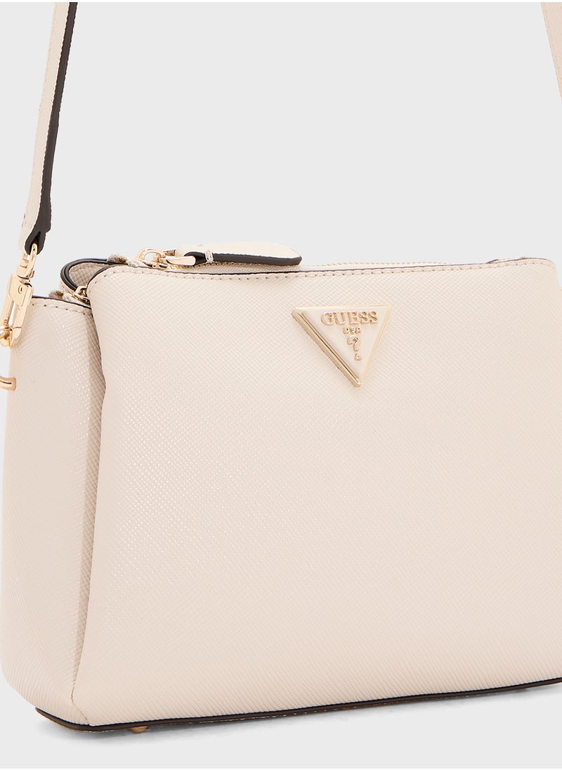 GUESS Noelle Tri Compartment Crossbody  - Image 4