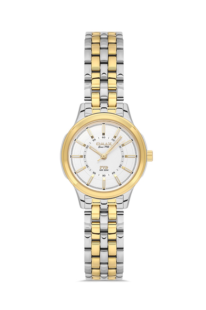 OMAX Women’s Wrist-Watch | Analog | Stainless Steel Band | Elegant Design - Image 1