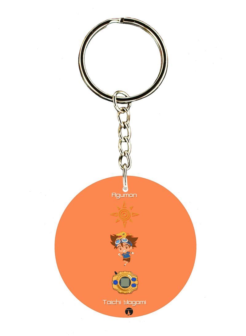 RKN The Anime Digimon Printed Keychain