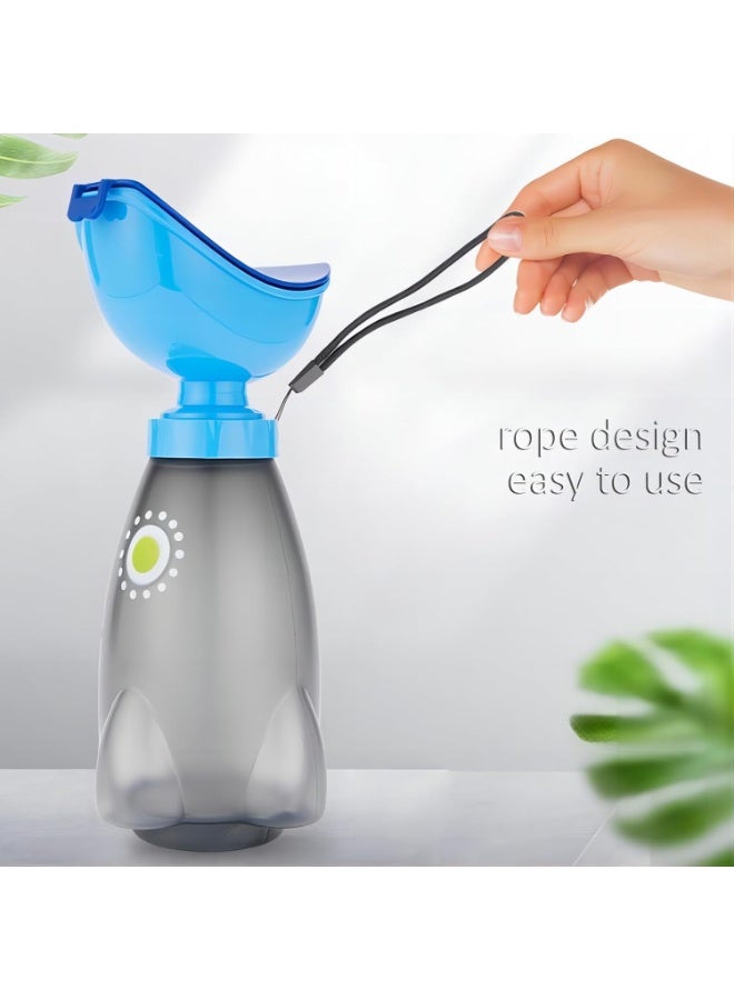 NALACAL Travel Urinal, Baby Child Potty Urinal Emergency Toilet, Portable Emergency Unisex Urinal Potty Toilet Pee Training Cup, Pee Bottle with a Lid and Funnel for Outdoor Car Travel Road Trip Camp Beach - Image 1