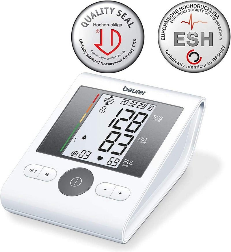Beurer BM28 Arm Blood Pressure Monitor White - Image 2