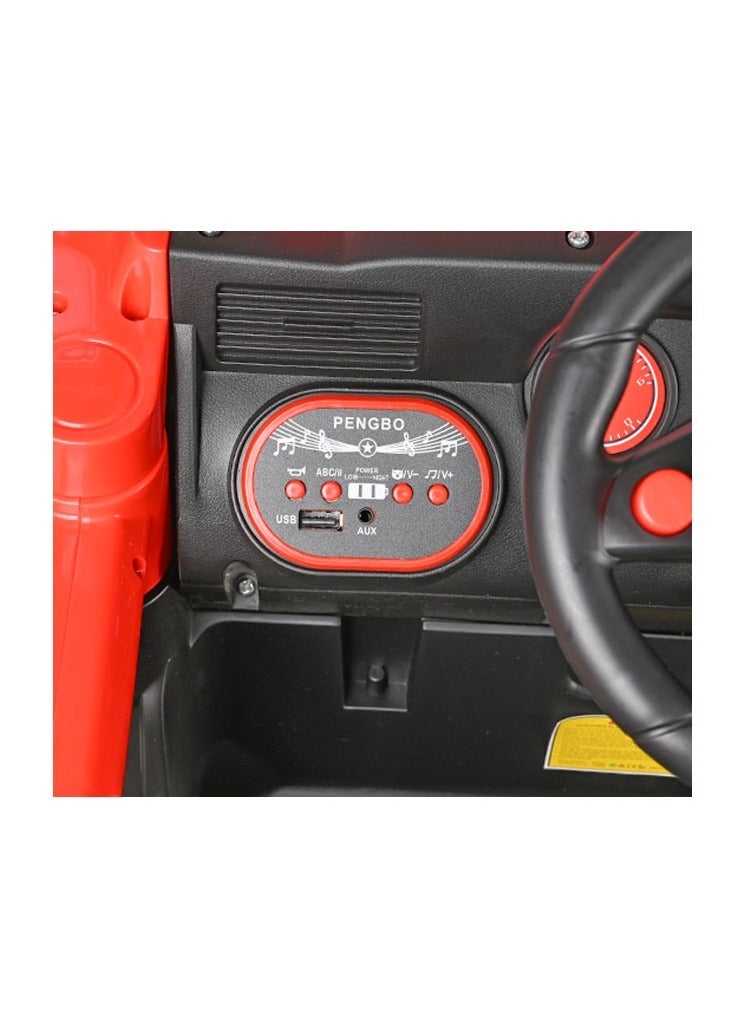 Kiko Rechargeable Battery Car 6 V-Red - Image 3